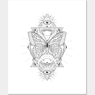 Swallowtail Butterfly | Sacred Geometry Posters and Art